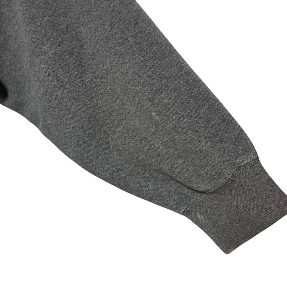 Nike Crew Neck Sweatshirt Gray Black Kids Youth Small 10